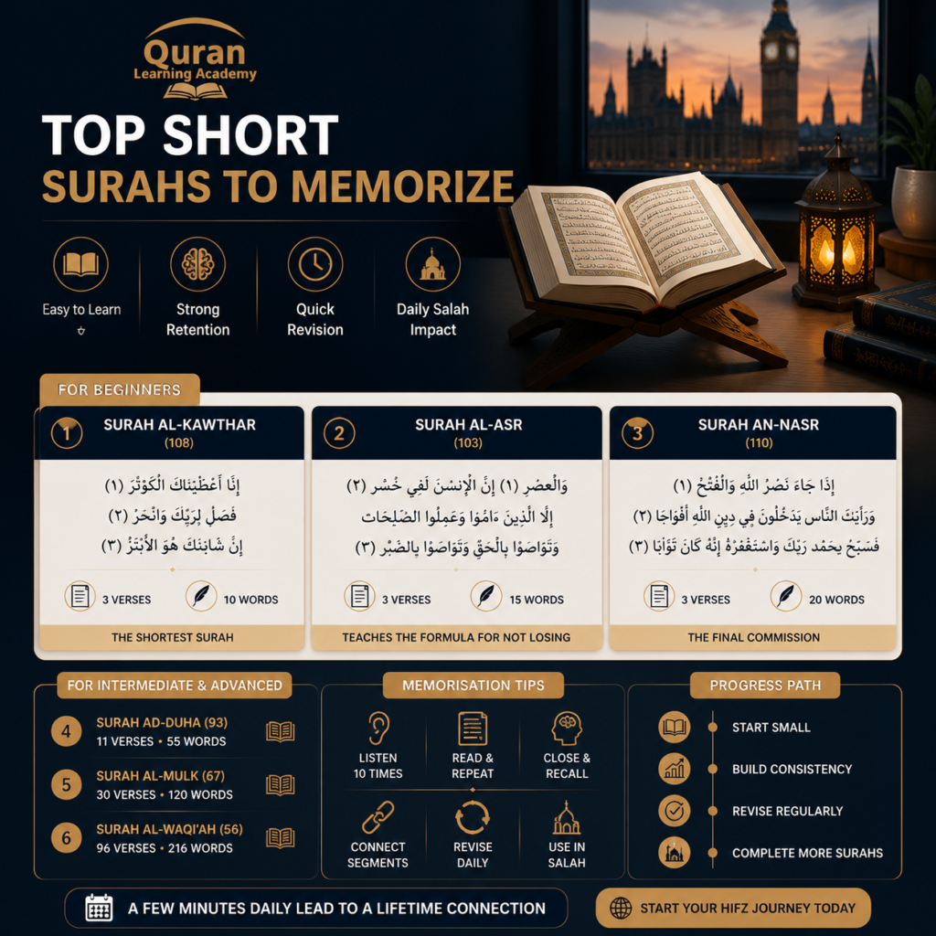 Top Short Surahs to Memorize