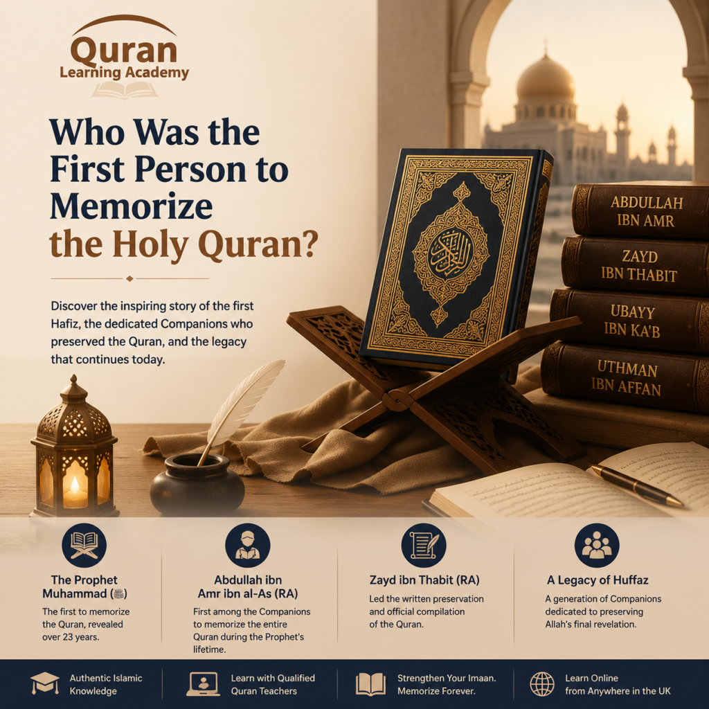 Who Was the First Person to Memorize the Holy Quran?