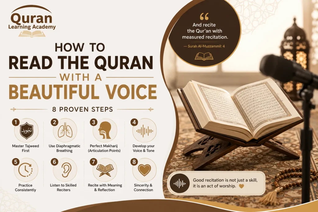 How to Read the Quran with a Beautiful Voice: 8 Proven Steps